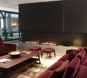 

Inno living 800mm inch intelligent wifi control bioetanol fireplace