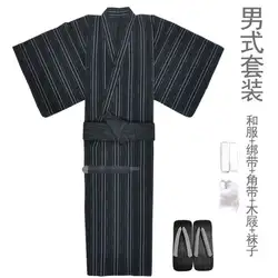 Мужские кимоно Японские черные Kimon Yukata кардиган обувь