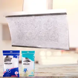 1 мешковарка бленда фильтры белые нетканые Кухонные гаджеты портативный вытяжной вентилятор фильтр Анти-масляная всасывающая бумага