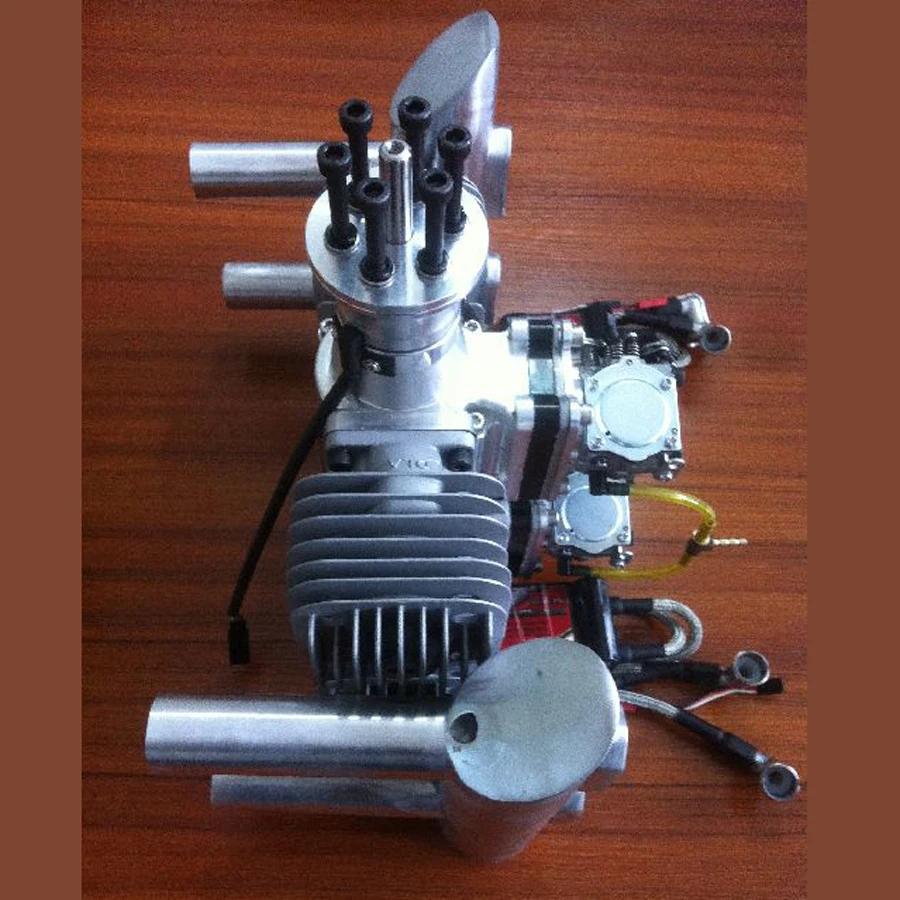 DLA232 CNC обработанный бензиновый двигатель/бензиновый двигатель 232CC для справки с