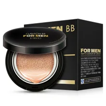 BB крем Водонепроницаемый увлажняющий консилер для мужчин воздушная Подушка BB Уход за лицом основа крем увлажняющий крем макияж для мужчин воздушная подушка