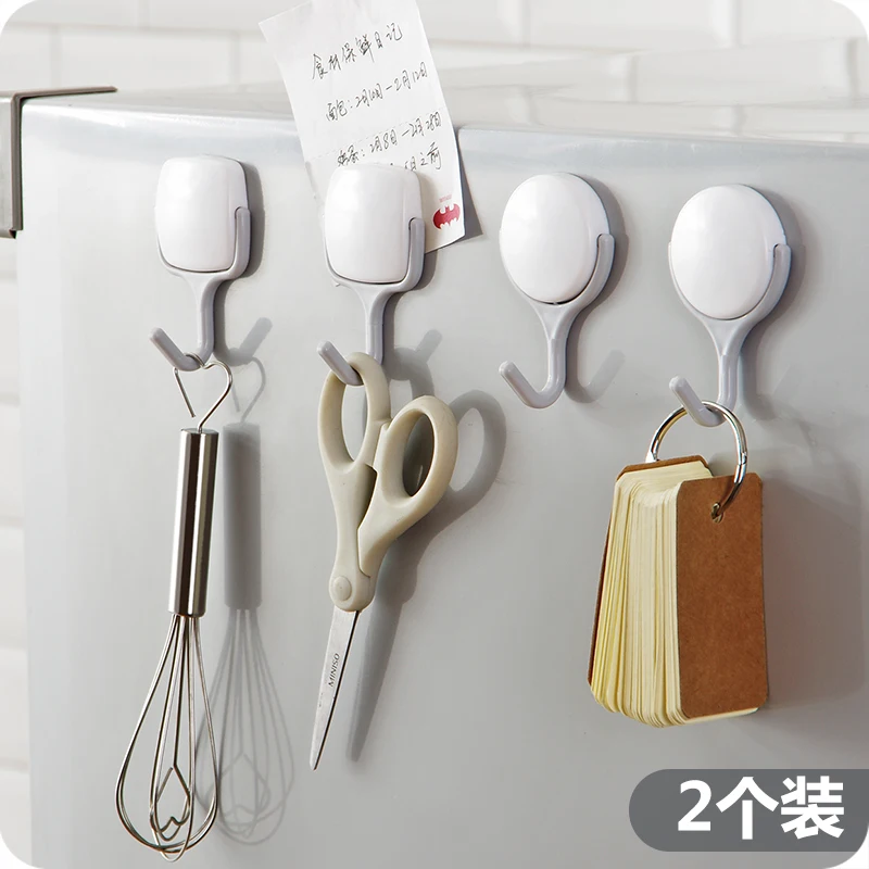 Creative Powerful Hook 6 PCS/Lot Kitchen Refrigerator Hooks