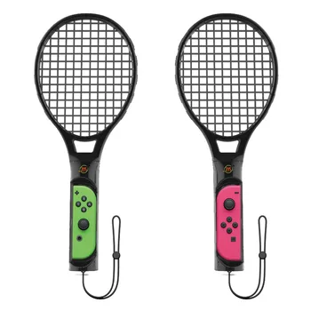 

Keepup New for Nintend Switch Joy-con ABS Tennis Racket Handle Holder for Nintendo Switch NS Tennis ACES Game Player with 2pcs