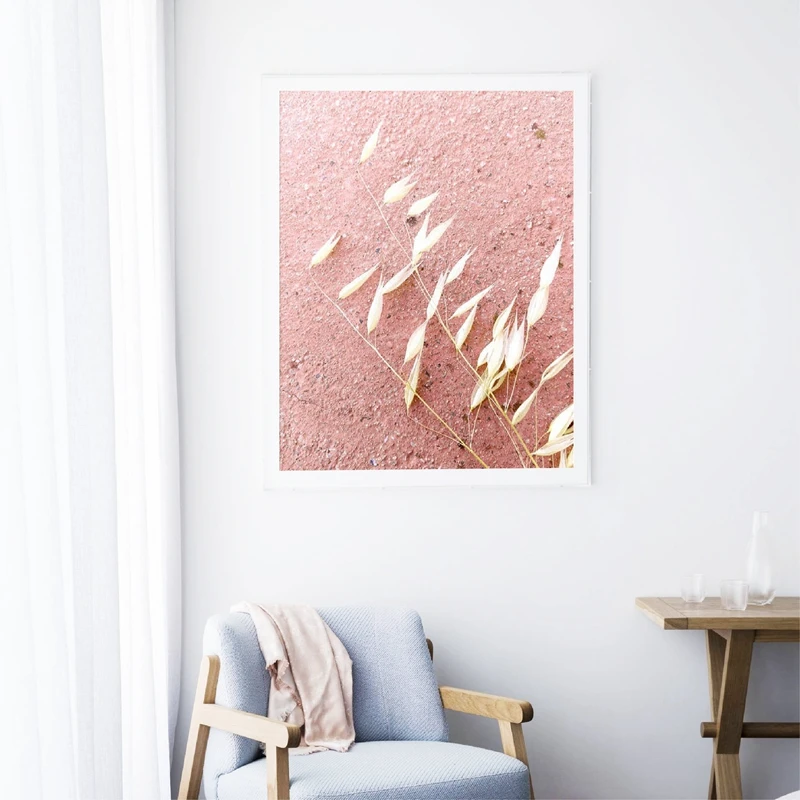 Rose Gold Canvas Painting Home Wall Deocr
