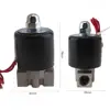 1/4'' Solenoid Valves 12V 110/220V Water Valve Normally Closed Type Electric Solenoid Valve Stainless Steel for Water Oil Gas ► Photo 2/6