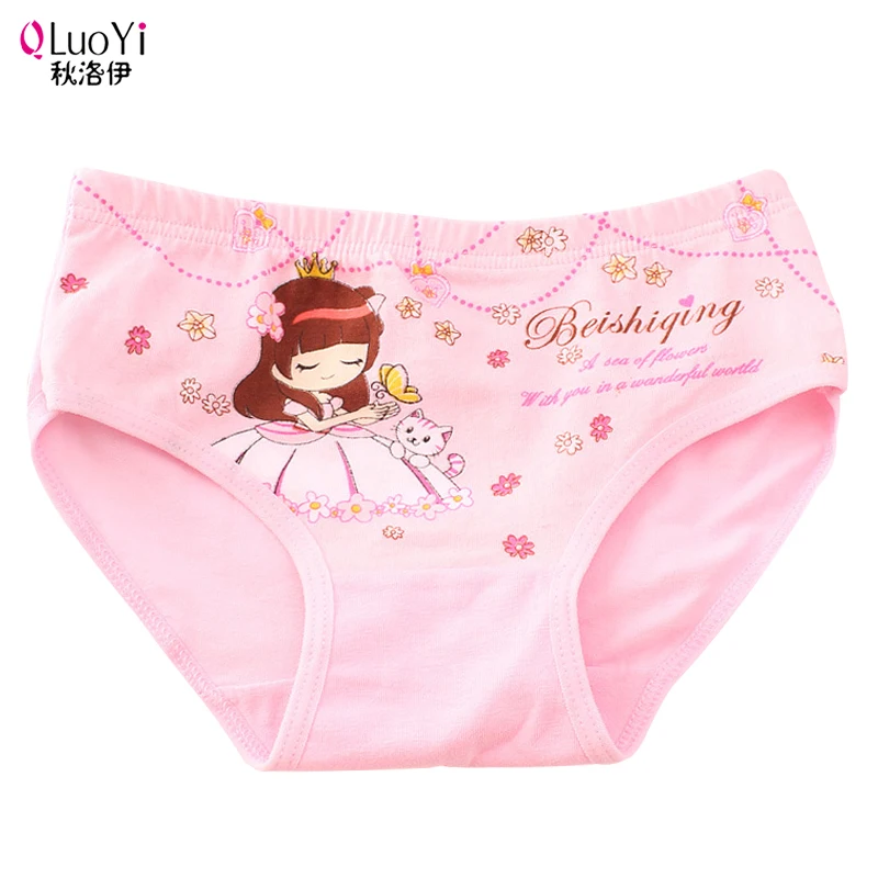 

2-12 Years Child's Underwear Baby Girls Cotton Panties for Girls Cartoon Cute Briefs for Girl Breathable Underpants Kids Clothes