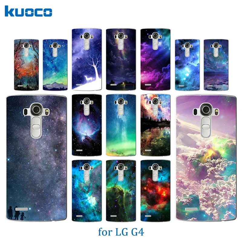 Luxury For LG G4 Phone Cases Starry Sky Pattern for H810 H815 F500 F500K F500L Silicon Back Cover Matte Full Protector Shell |