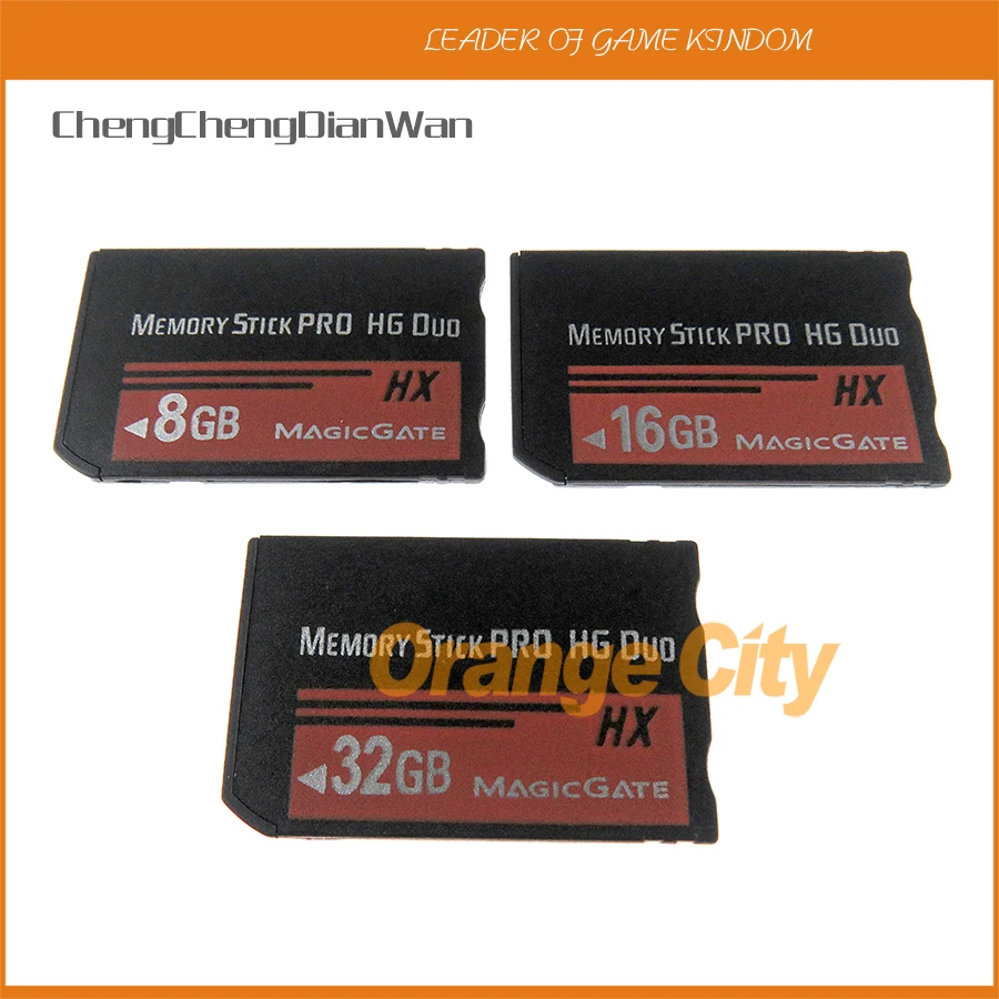  Red High Speed real Capacity MS HG 8GB 16GB 32GB Memory Stick Pro Duo Memory Cards for psp 1000 200