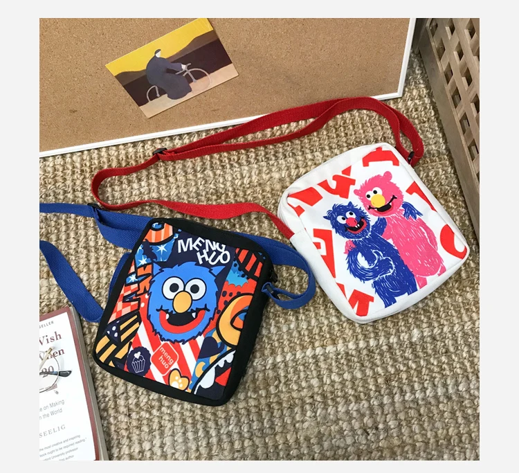 Menghuo Ins Super Popular Women Canvas Shoulder Bags Cute Small Mobile Phone Bags for Girls Boys hip hop chic Hand Pouch Bolsos_31