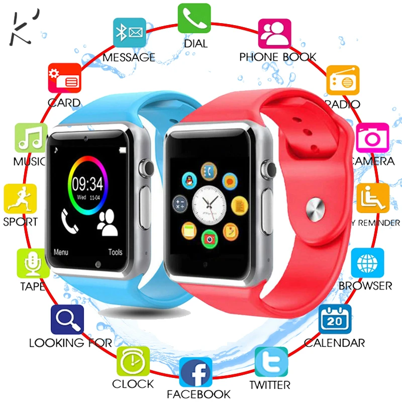 

Smart Watch For Children Kids Baby Men Women Watch Phone 2G Sim Card Dail Call Touch Screen Waterproof Smart Clock Smartwatches