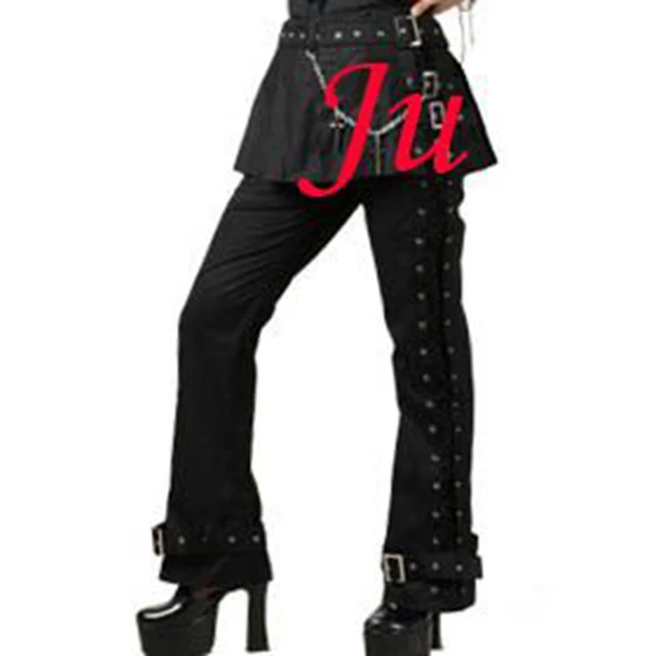 

Gothic Tripp Punk Fashion Skirt Pants Trousers Cosplay Costume Tailor-made[CK336]