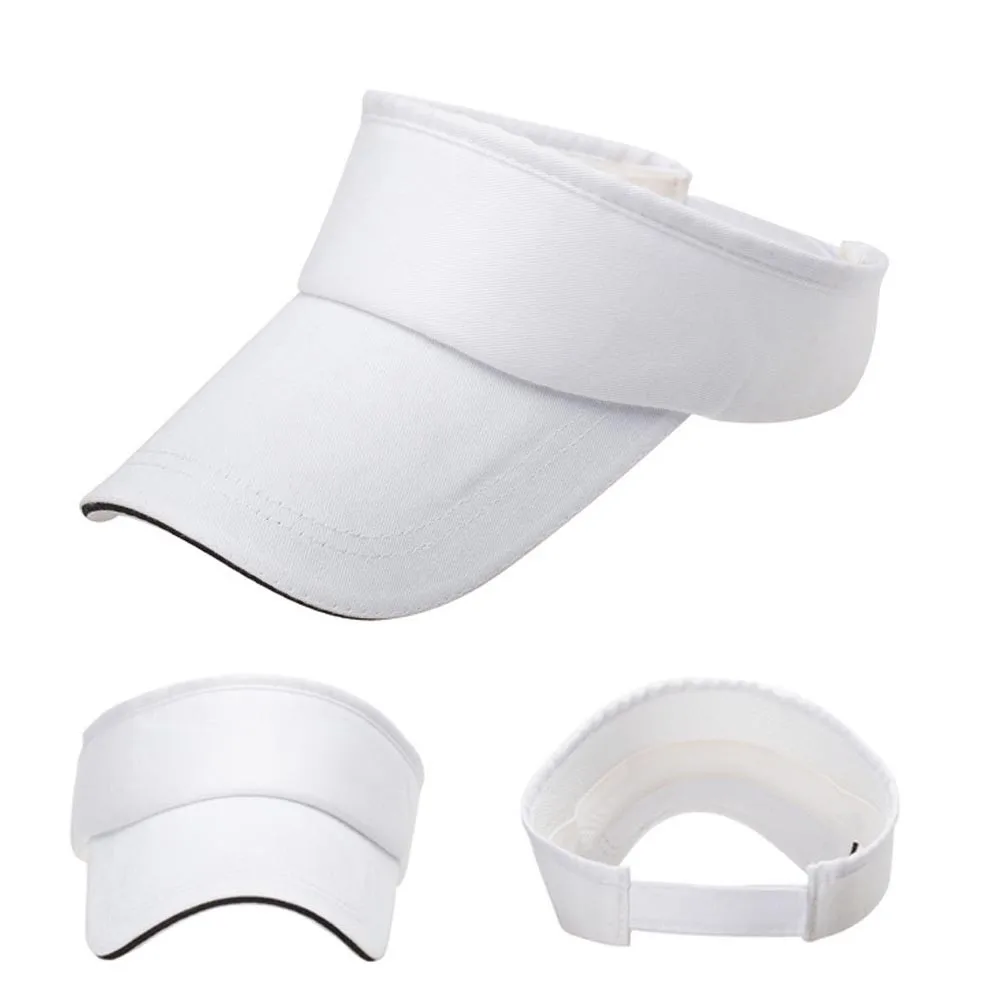 

Fashion Hat 2019 Men Women Summer Visor Sun Plain Hat Cap