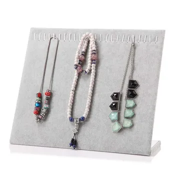 

New Style Jewelry Display Stand Jewelry Wood material rectangle Necklace plate Necklace & PandentDisplay Stand Holder