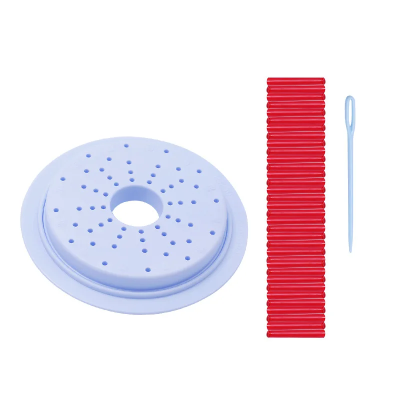 

1set NEW Flower Pattern Maker Needles Loom Wool Yarn Needle Knit Hobby Knitting Machine Sewing Tools