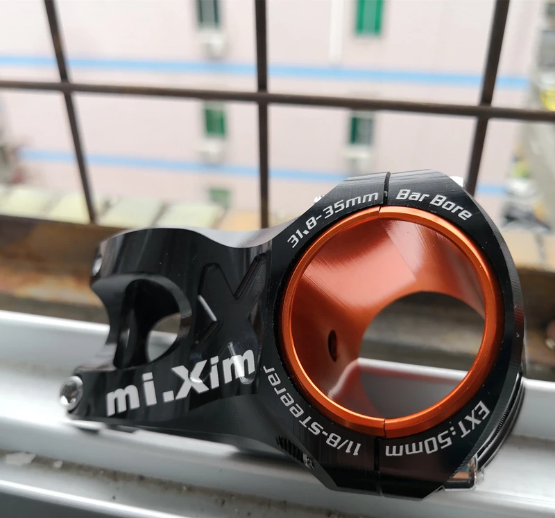 Горный велосипед 50 мм Stem CNC 35 31 8 руль велосипеда ультралегкий 0 градусов Rise DH AM MTB