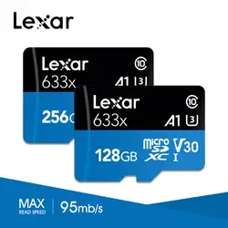 Оригинальный Lexar 16 GB microsd C10 micro sd 128 ГБ Max95M/s, 64 ГБ, карта памяти, cartao de memoria Class10 32 gb карты памяти sd tf флеш-карта