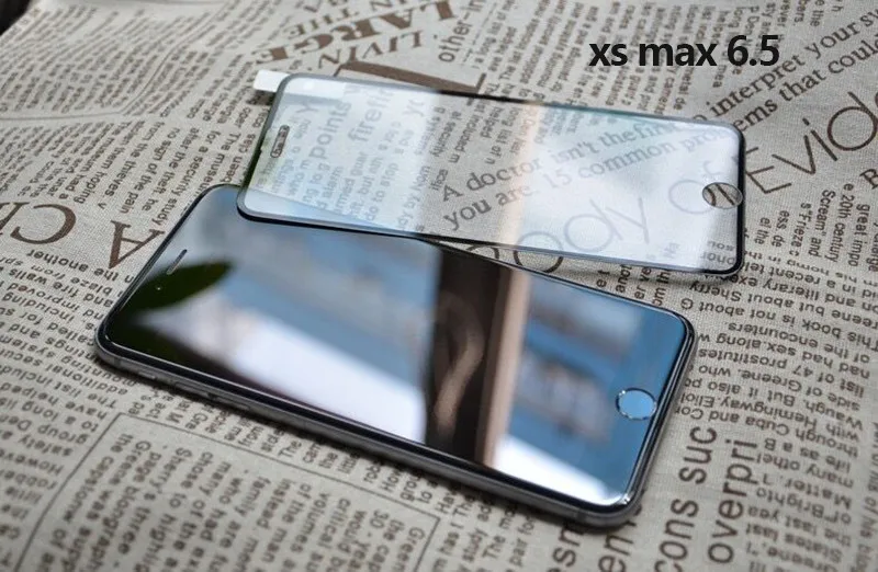 Tempered Glass Full coverage of the big screen for iPhone Xr Xs Max X Screen Protector for iPhone Xr Xs Max X  6 6S 7 8 Plus18