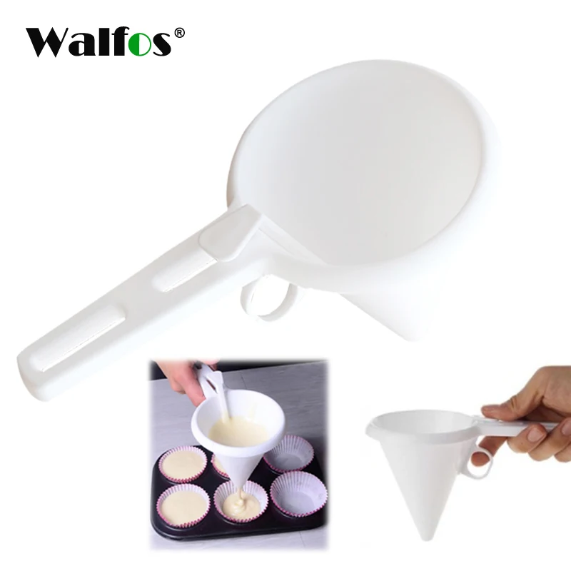 WALFOS Еда Класс силиконовый кексов форма для выпечки, круглая 6 штук форма для порционного кекса формы для маффинов, формы для выпечки тортов и пирожных Форма для выпекания