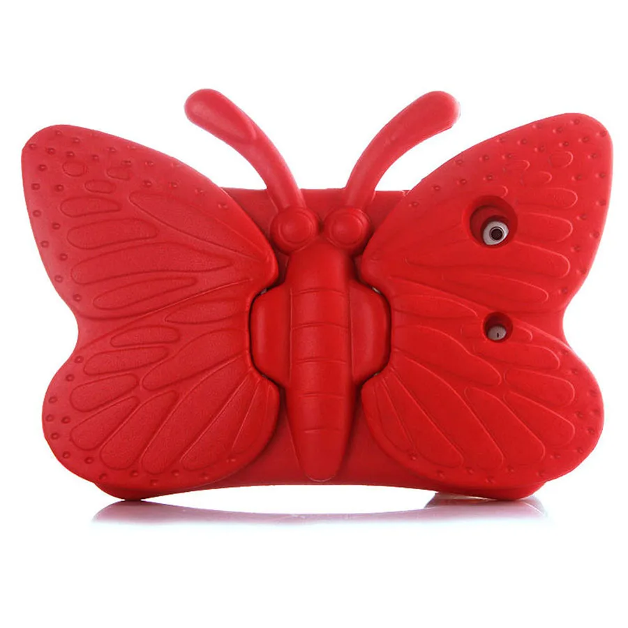 Kids Shockproof Case for iPad Mini 1 2 3 4 Cartoon Butterfly Childen Safe EVA Tablet Protecitve Case Stand Cover +Pen (29)
