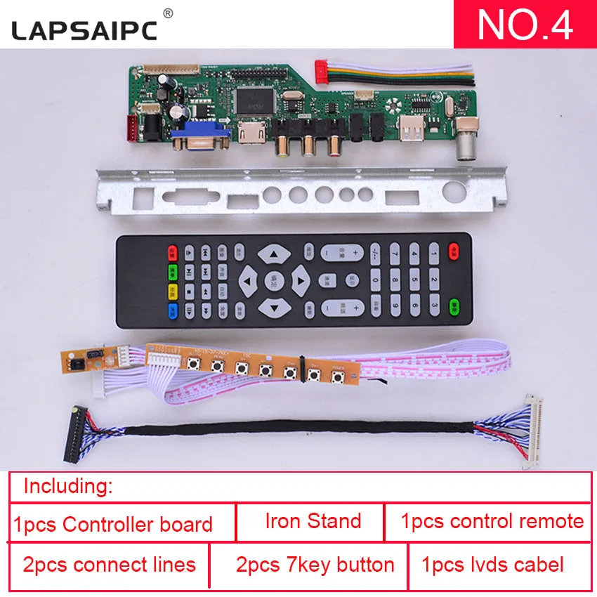 Lapsaipc SKR.03 8501 Universal Controller Board LCD LED LVD Screen panel 1920x1080 Control Drive Board Replace V29 V59 V56