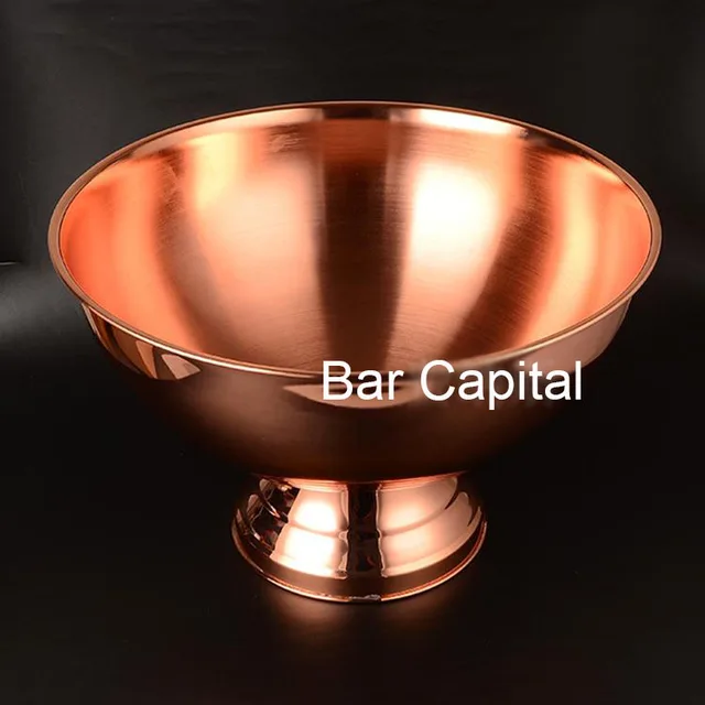 rose gold wine bucket