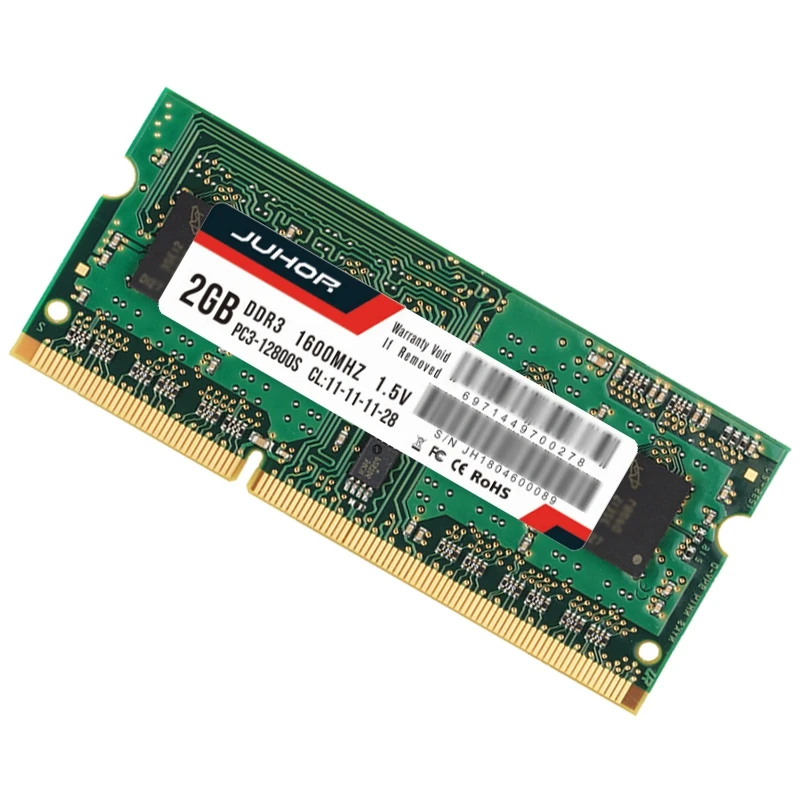 Juhor Ddr3 2G 1,5 V 204 Pin Ram память для ноутбука