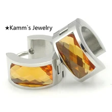 Модные Акриловые серьги brinco подарки Многоцветный Pendientes серьги-кольца посеребренные ювелирные изделия из нержавеющей стали оптом KE362