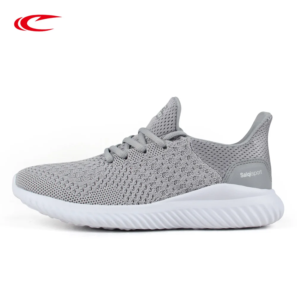 

SAIQI 2017 Autumn Running Shoes For Women Slip On Sneaker Women Textile Comfort Running Shoes Breathable Sport Shoes Women 0919