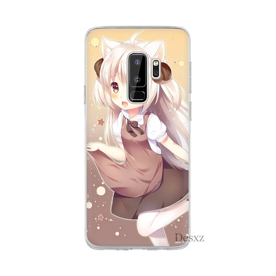 Чехол Desxz chica Anime 02 для Samsung Galaxy S10e S8 S9 M10 M20 M30 M40 S10 Plus S3 S5 S4 S6 S7 Edge Note 8 9|Чехлы-накладки| |