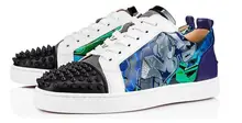 Mikishyda Spring Lace Up Genuine Leather Men Shoes Rivets Stud Flat Mens Casual Low Top Spike Sneakers Runway Chaussures Hommes Mikishyda Spring Lace Up Genuine Leather Men Shoes Rivets Stud Flat Mens Casual Low Top Spike Sneakers Runway Chaussures Hommes