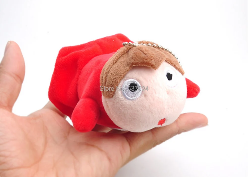 Новый Ponyo 3 &quot8 см плюшевая кукла брелок Подвеска GYTJ|Персонажи мультфильмов и