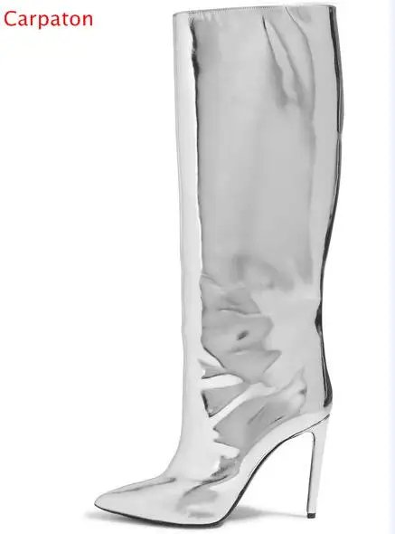 knee high boots pointed