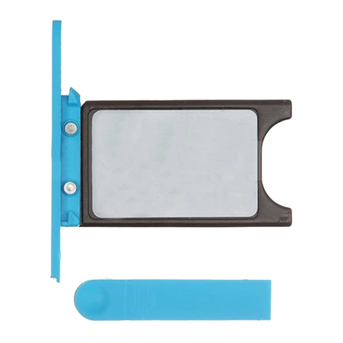 Синий Красный OEM sim-карта лоток+ USB крышка двери для Nokia Lumia 800 черный/белый/синий/красный - Цвет: Синий