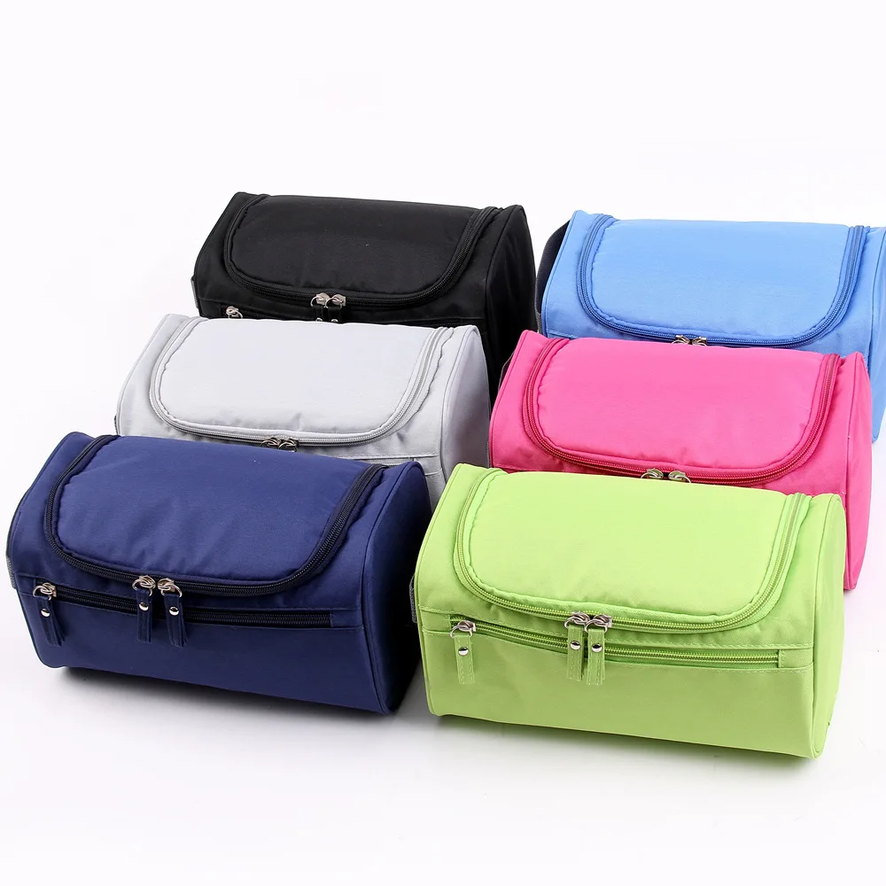 New Women And Men Large Makeup Proof Water Travel Bag Nylon Cosmetic