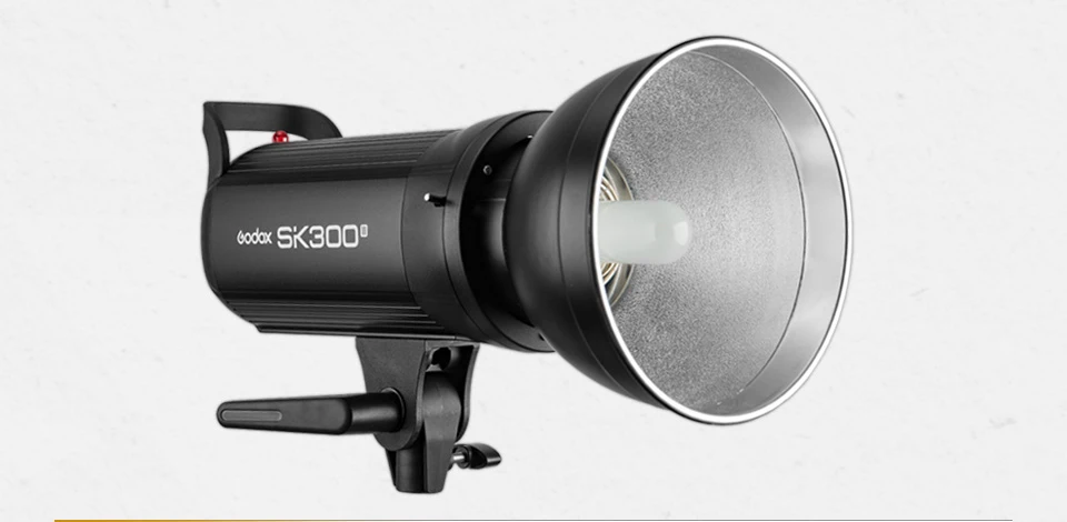 Godox SK300II Studio Flash With 2.4G Wireless X system+Bowen mount standard cover Gift (16)