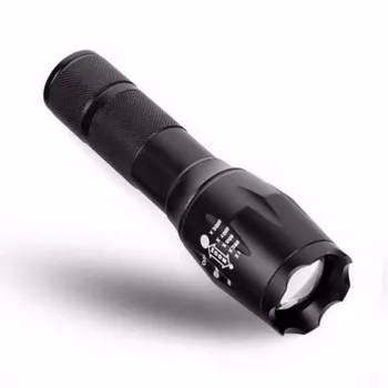 

Rechargeable Battery Or AAA E17 XM-L T6 3800LM Aluminum Waterproof Zoomable LED Flashlight Torch Light