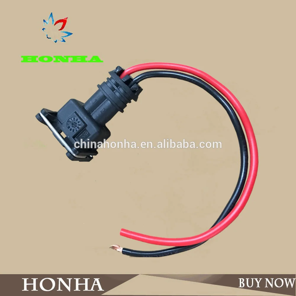 OBD1 Fuel Injector Wiring Harness Plug Clips EV1 Pigtail Connectors Wire Harness-in Cables, Adapters & Sockets from Automobiles & Motorcycles on ...