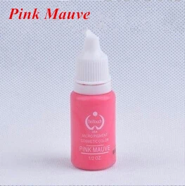 

2piece/lot Pink Mauve Professional Tattoo machine pigment Complete Set makeup Tattoo Make Art ink Supply