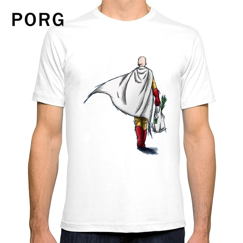 

One Punch Man T Shirt Casual O-neck Tees Print Tshirt Harajuku Gothic Cotton Tops Modis T-Shirts Men T Shirts Fashion 2019