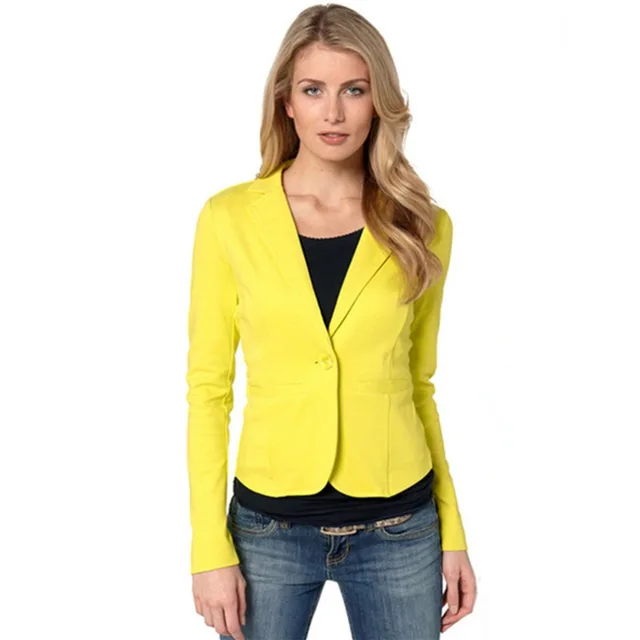 Blazer Formal para mujer Otoño Invierno moda Oficina