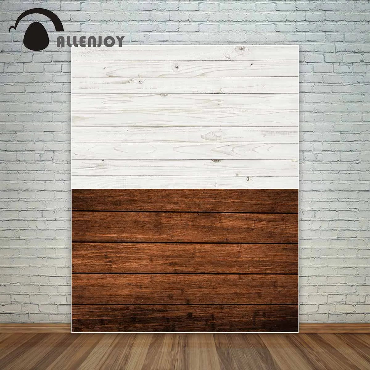 Allenjoy белая деревянная доска и коричневая заготовка для гаджета Декорации