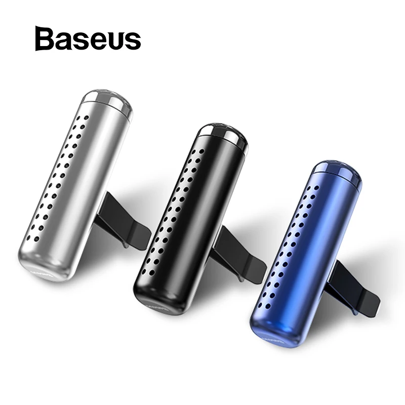 

Baseus Car Holder with Air Freshener Clip Air Outlet Aroma Perfume Diffuser Thin Air Freshener in car Fragrance Clamping Holder