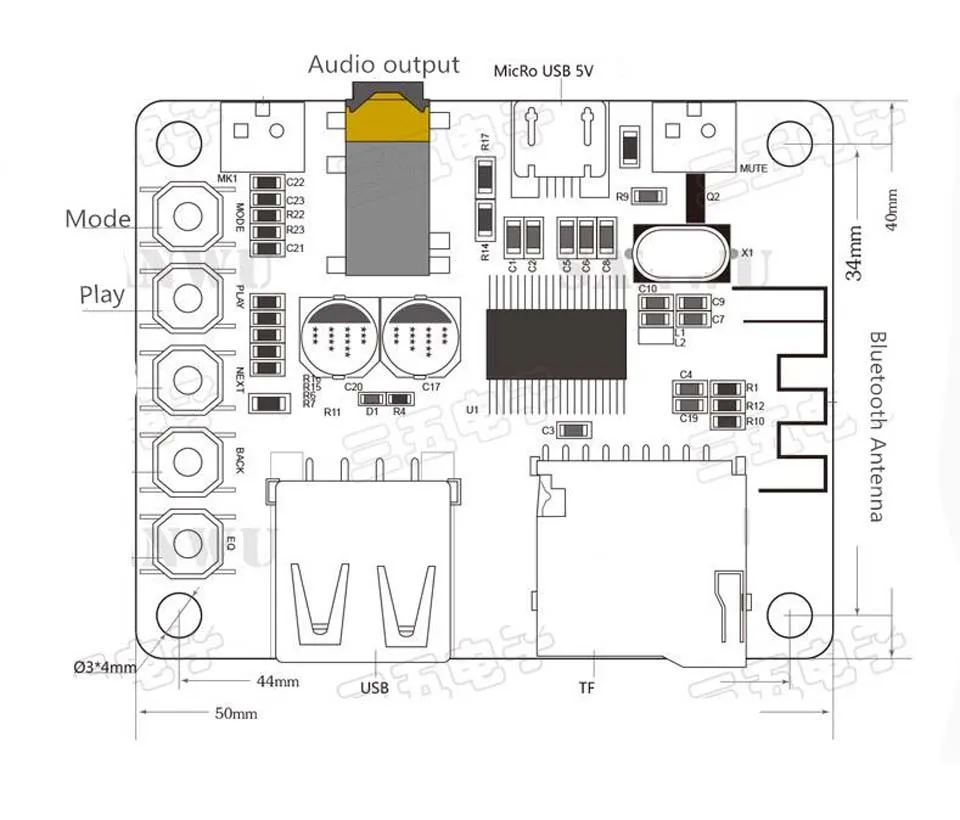 Bluetooth Amplifier board (1)