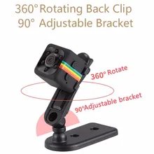 100 шт. Новые HD-Мега объектив SQ11 DV HD 1080 P мини Камера 12MP Видеорегистраторы для автомобилей обнаружения движения многофункциональные сумки