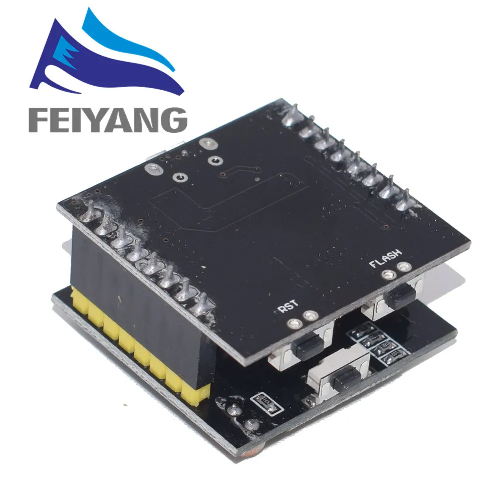 10 шт. JZY ESP 12F серийный WIFI модуль мини плата для Arduino Nodemcu CH340 микро usb Witty Cloud|mini
