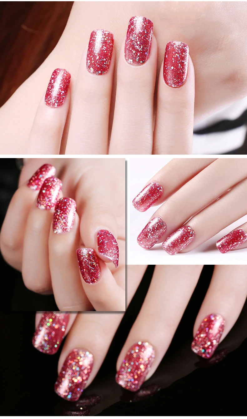 FairyGlo 10 мл Блестящий лак для ногтей Soak Off Semi Perment Nail Art Гибридный лак для стемпинга Эмаль Гель-лак Vernis Ongle