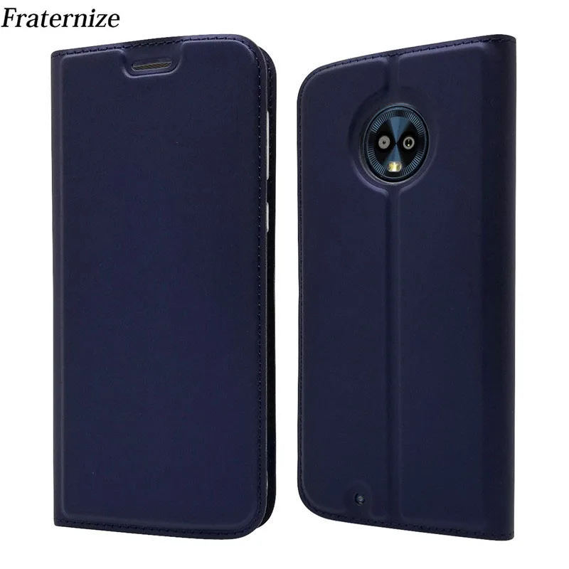 

For Motorola Moto G5 G5S Plus Leather Wallet Case For Moto G6 Plus Magnetic Flip case Silicone Full Protective Stand Back cover