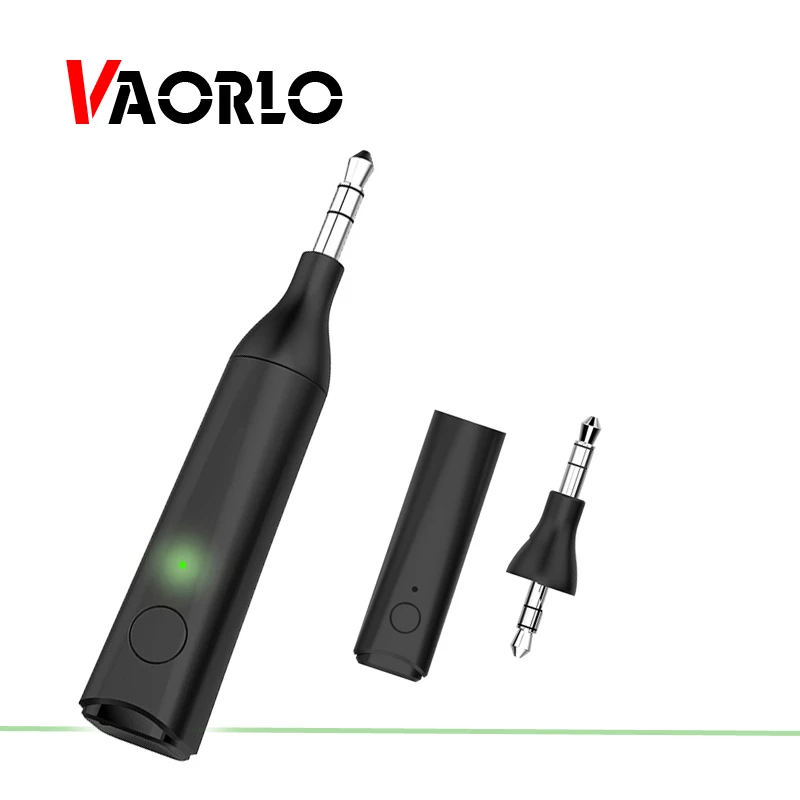 VAORLO Bluetooth приемник автомобильный комплект стерео аудио Музыка Aux беспроводной мини 3,5 мм адаптер Handsfree авто для автомобиля для наушников телефона