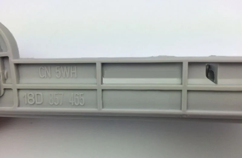 Серый чехол для солнцезащитных очков для Golf MK4 Bora Polo 9N3 Passat B5.5 Octavia Fabia 18D857465 18D 857 465