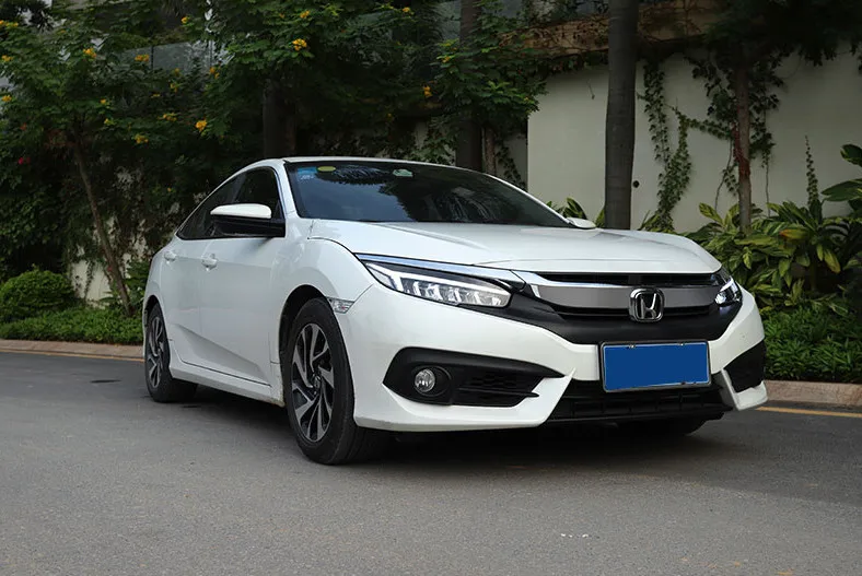 Автомобильная фара для Honda civic фары в сборе динамический сигнал поворота полный светодиодный луч